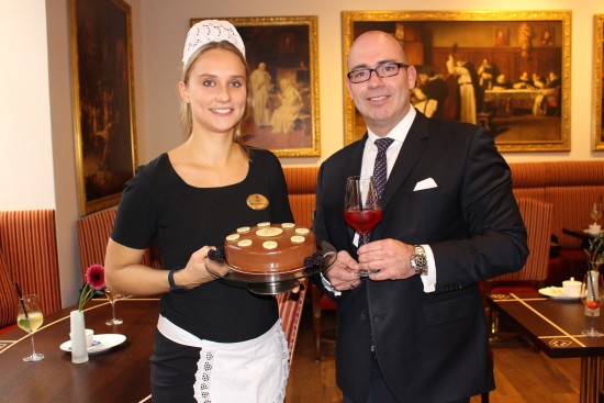 Wiener Kaffeehaus Eröffnung mit Hoteldirektor Bertold Reul; Fotocredit_De Medici